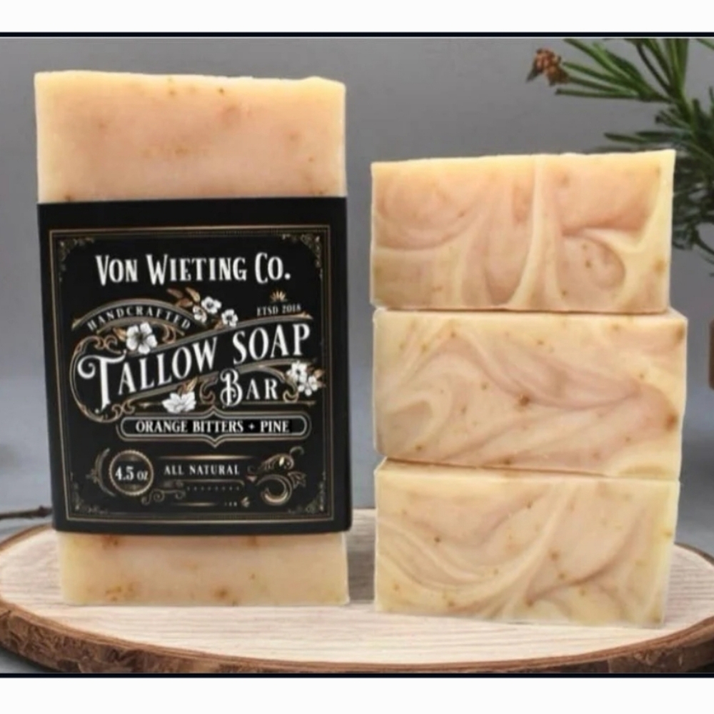 Orange Bitters + Pine Tallow Soap
